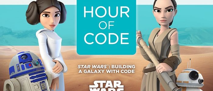 Disney & Star Wars Launch Hour Of Code