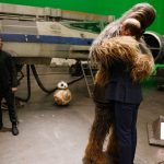 Britains-Prince-William-Duke-of-Cambridge-R-is-hugged-by-Chewbacca