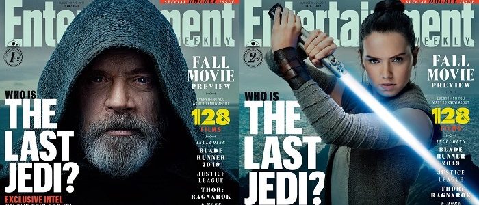 The Last Jedi On The Cover Of Entertainment Weekly